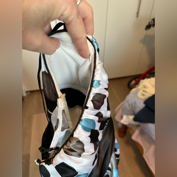 Trixxi Satin Polka Dot Dress - Picture 3 of 10